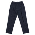 Navy pinstripe pants
